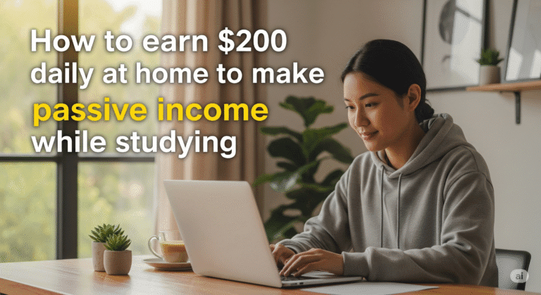 passive income while studying