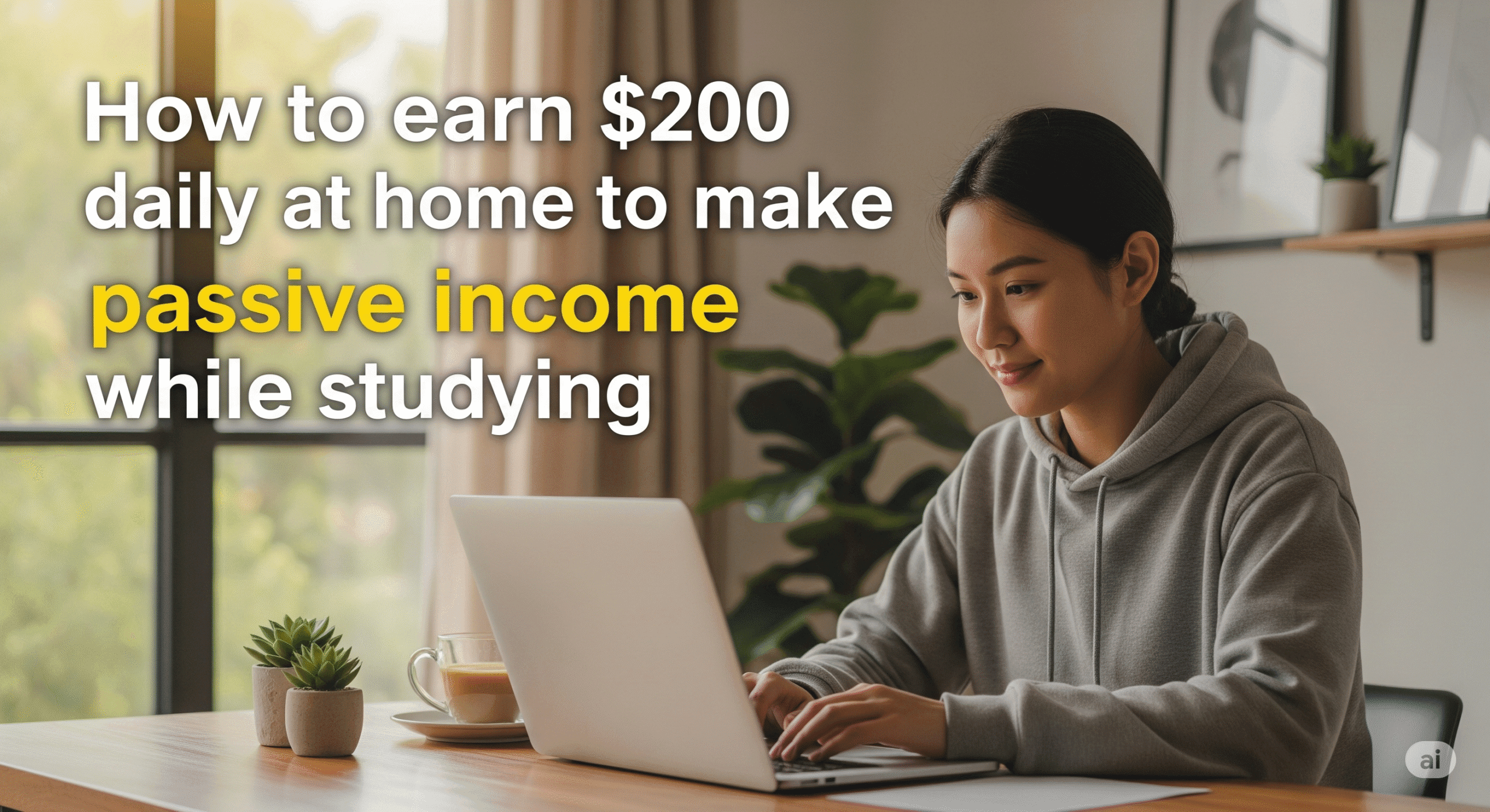 passive income while studying